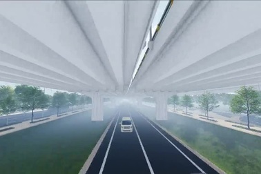 Phối cảnh vành đai 4 Vùng thủ đô