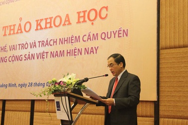 Nâng cao vị thế, vai trò và trách nhiệm cầm quyền của Đảng