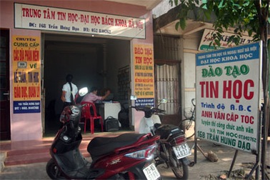 Sẽ tổng kiểm tra các trung tâm ngoại ngữ - tin học 