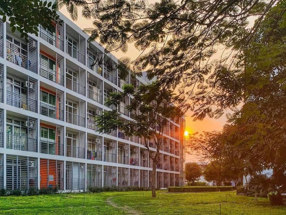 Cảnh sắc bình yên trong khu cách ly lãng mạn tại HN - 7