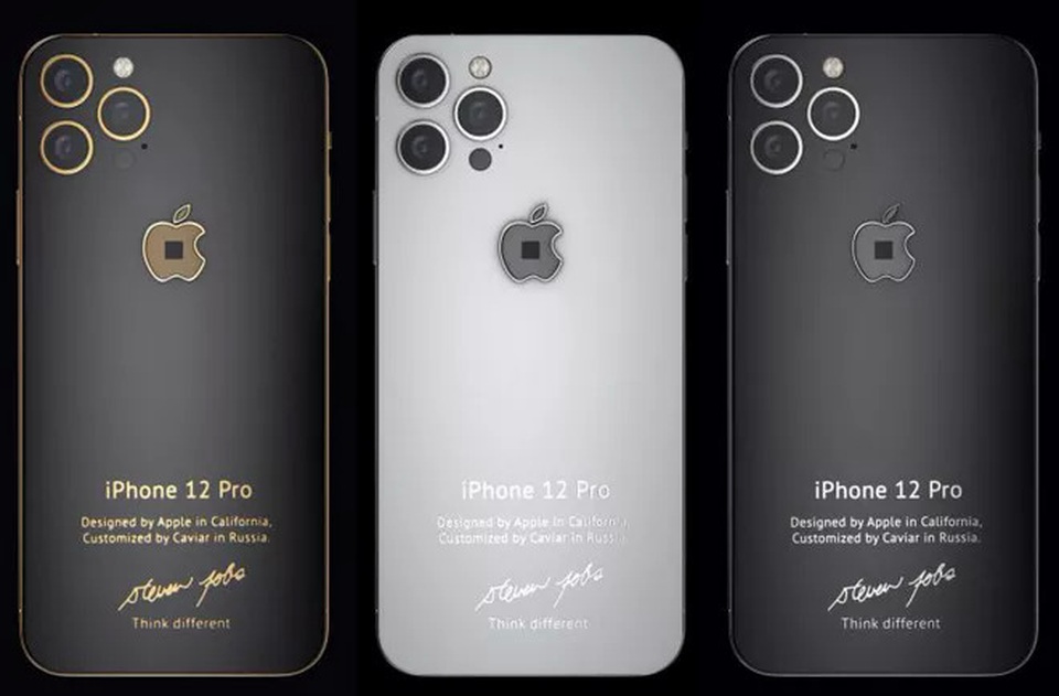 iPhone 12 phiên bản Steve Jobs, giá gần 10.000 USD - 2 iPhone 12 phiên bản Steve Jobs, giá gần 10.000 USD - 2