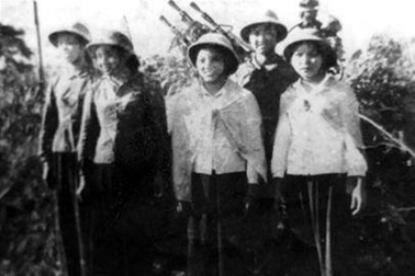 Huyền thoại 10 nữ dân quân trên trận địa pháo phòng không Lam Hạ