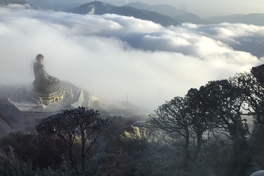 Vẻ đẹp của “đỉnh núi bạc” Fansipan trong mùa đông