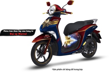 Marvel Studios công bố hợp tác với hãng xe máy Yamaha trong bom tấn Đại Úy Marvel