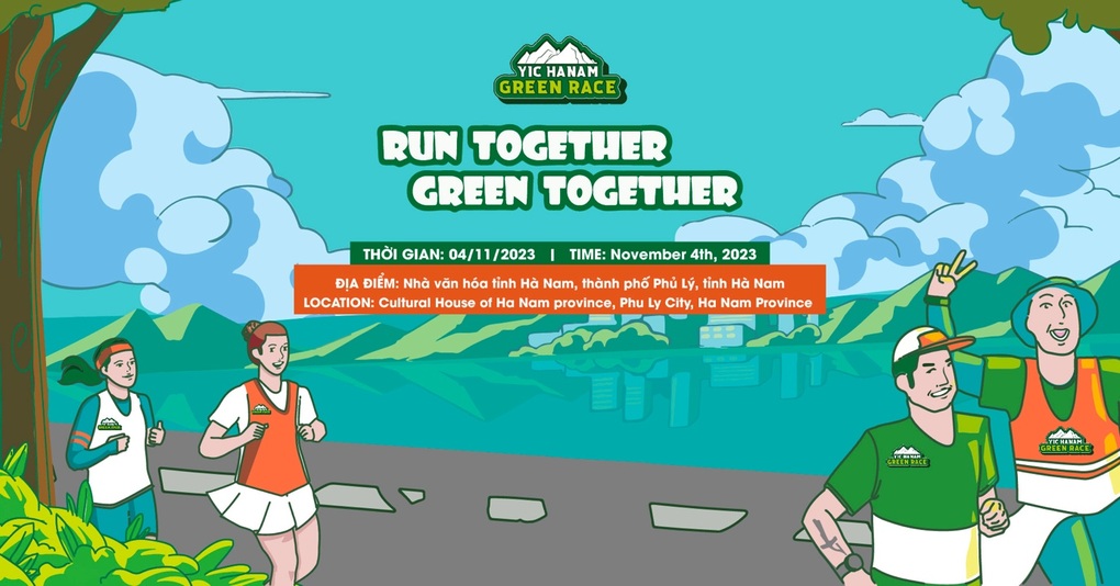YIC tổ chức giải chạy vì môi trường YIC Hanam Green Race tại Hà Nam - 1 YIC tổ chức giải chạy vì môi trường YIC Hanam Green Race tại Hà Nam - 1