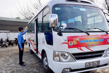 Tổ chức "Phiên chợ Tết công nhân - gian hàng 0 đồng" cho lao động dịp Tết