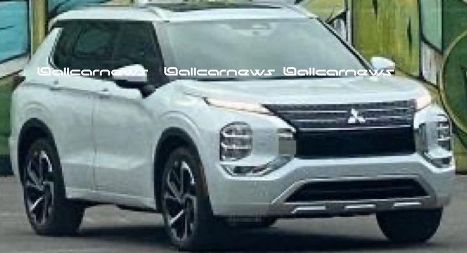 Mitsubishi Outlander thế hệ mới dần lộ thiết kế - 1 Mitsubishi Outlander thế hệ mới dần lộ thiết kế - 1