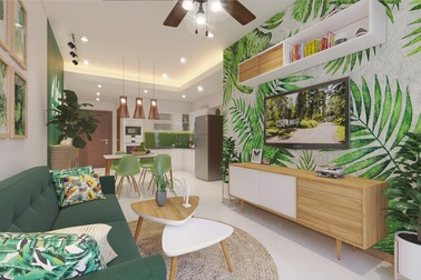 Bất ngờ trong ngôi nhà chồng trang trí tặng vợ đón Tết