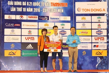 Sơn Falcon tiếp tục đồng hành cùng giải U21 quốc tế