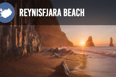 Bãi biển cát đen nổi tiếng Iceland