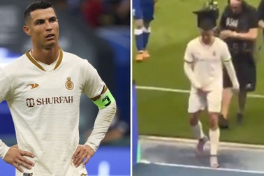 Phản ứng của C.Ronaldo sau hành vi phản cảm