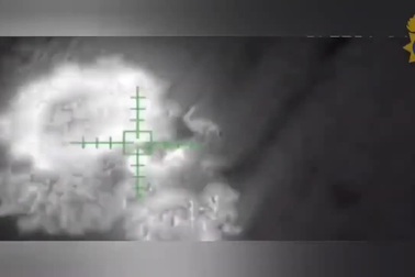 Tổ hợp rải mìn Nga bị bắn trúng ở Ukraine