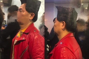 "Anh trai đầu vuông" gây sốt mạng xã hội vì kiểu tóc độc đáo