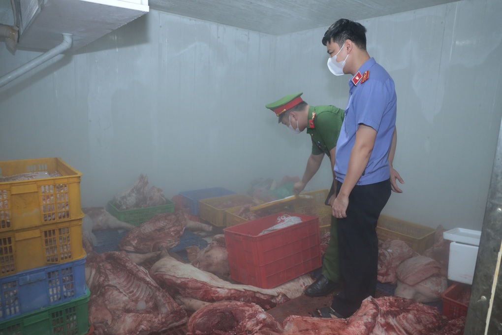 Phát hiện gần 1 tấn thịt lợn nhiễm virus dịch tả châu Phi ở Hưng Yên - 1 Phát hiện gần 1 tấn thịt lợn nhiễm virus dịch tả châu Phi ở Hưng Yên - 1