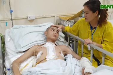 Cậu học trò nghèo gặp tai nạn nghiêm trọng, khắc khoải chờ bàn tay nhân ái