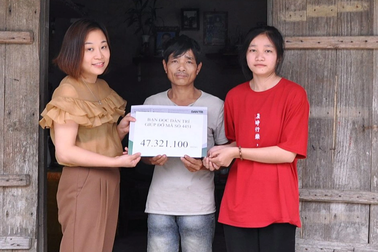 3 đứa trẻ, con của người phụ nữ u não quyên sinh nhận hơn 200 triệu đồng