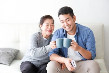 Thương mẹ cha, chăm từng bữa ăn trợ lực cho cơ bắp