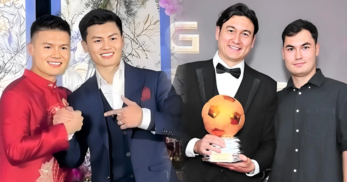 View - Dàn anh em trai "cực phẩm" của cầu thủ Việt: Vừa đẹp, vừa có tài | Báo Dân trí