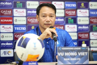 HLV CLB Nam Định tuyên bố đánh bại Tampines Rovers ở giải châu Á