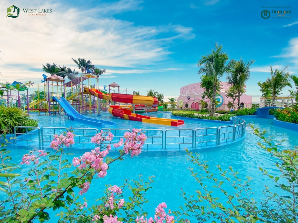 Mục sở thị công viên nước nằm trong khu đô thị sinh thái golf đầu tiên tại Long An - 1