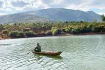 Hai vợ chồng gặp nạn khi chèo thuyền trên lòng hồ thuỷ điện