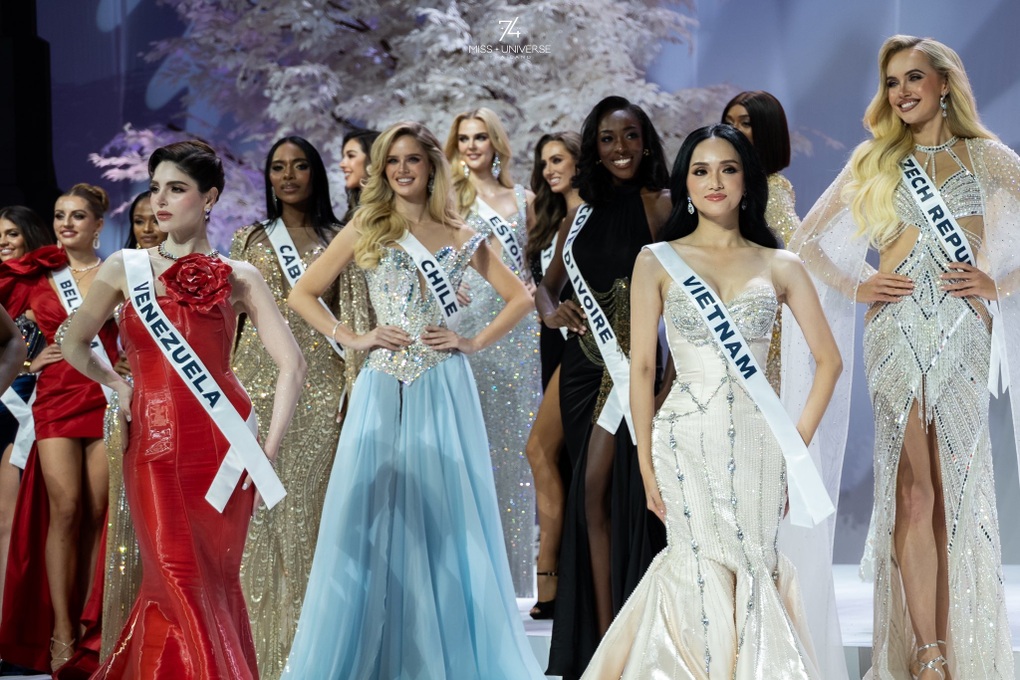 Miss Universe 2025: Cancel the vote while Huong Giang is in the top 10 - 2 Hoa hậu Hoàn vũ 2025: Huỷ bình chọn mà Hương Giang đang lọt top 10 - 2
