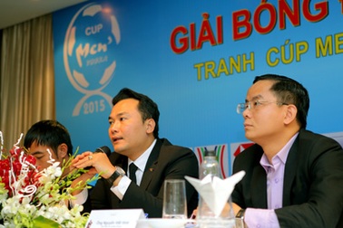 Đội bóng báo Dân trí tranh tài tại Cúp Mùa xuân 2015