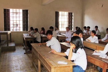 Nghệ An: Hồ sơ đăng ký dự thi giảm 