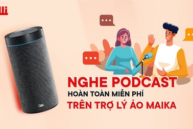 Nghe podcast bằng giọng nói Tiếng Việt trên loa thông minh OLLI MAIKA