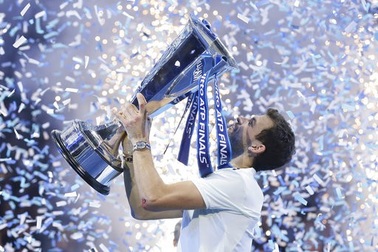 Đánh bại "hiện tượng" Goffin, Dimitrov vô địch ATP Finals