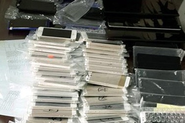 Liên tiếp bắt 2 lô điện thoại nhập lậu ở cửa ngõ thủ đô