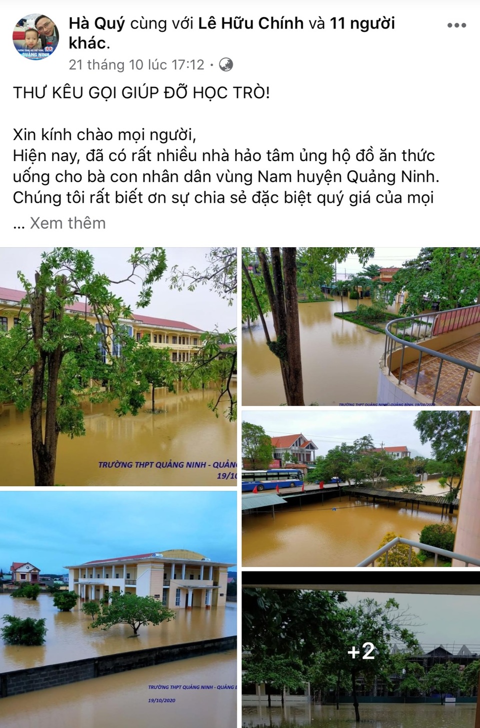 Bức thư ấm áp của thầy hiệu trưởng gửi học sinh vùng lũ - 4 Bức thư ấm áp của thầy hiệu trưởng gửi học sinh vùng lũ - 4