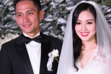 Tâm Tít rạng ngời trong ngày cưới