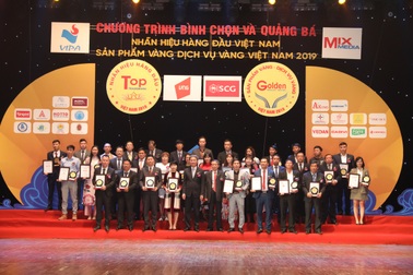 Tingco vinh dự xếp trong Top 50 Nhãn hiệu hàng đầu Việt Nam năm 2019