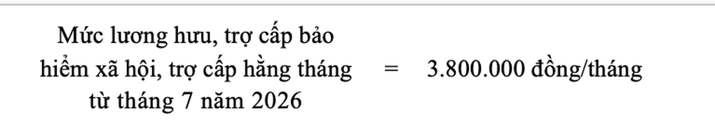 Lương cơ sở, lương hưu mới dự kiến từ 1/7 tính theo công thức nào? - 10