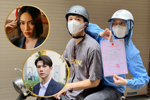 Anh Tú và Diệu Nhi khoe giấy chứng nhận kết hôn