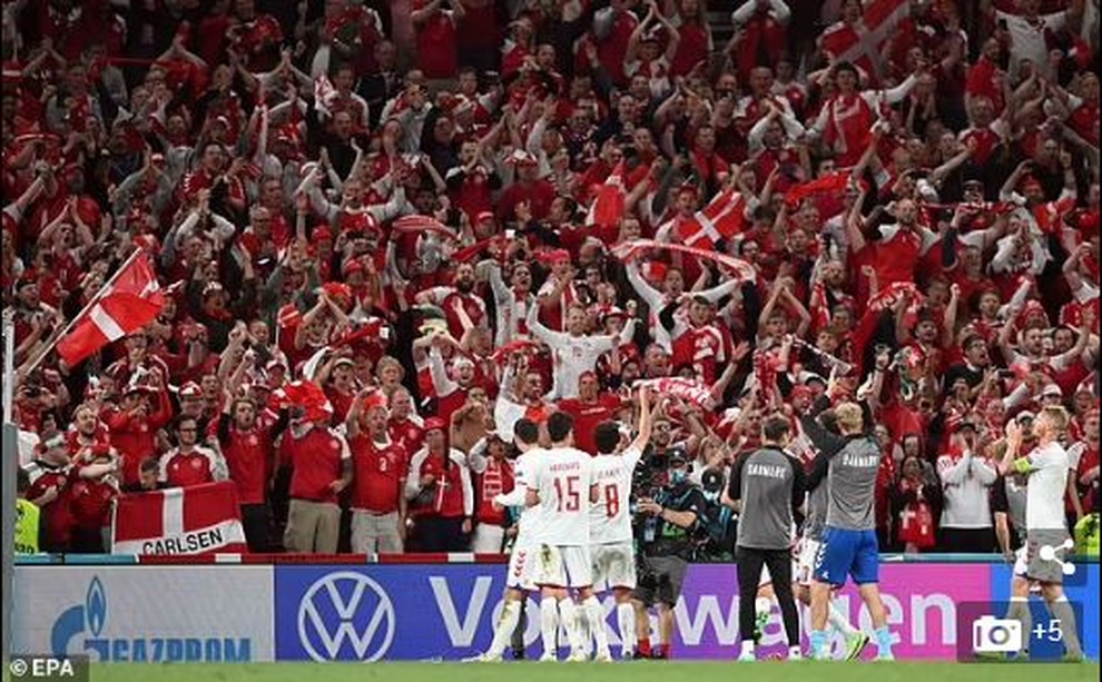 Đội tuyển Đan Mạch đánh dấu cột mốc kỳ lạ tại Euro 2020 - 2 Đội tuyển Đan Mạch đánh dấu cột mốc kỳ lạ tại Euro 2020 - 2