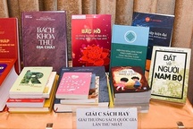 27 cuốn sách, bộ sách được trao Giải thưởng Sách quốc gia lần thứ 3
