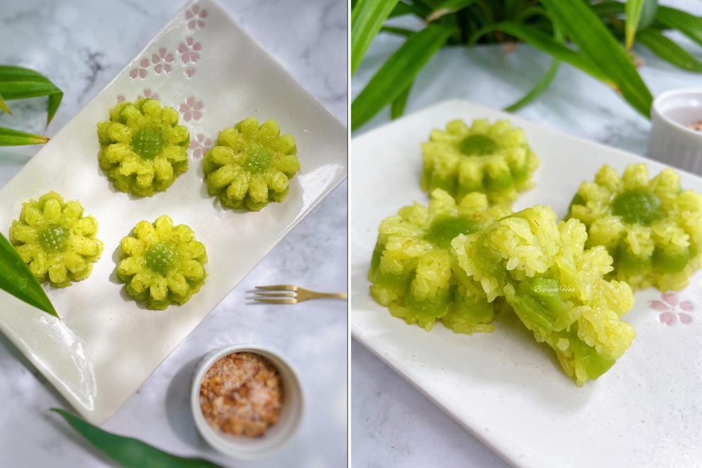 Những món ăn xanh mướt, thơm nức từ lá dứa của mẹ đảm TPHCM - 6 Những món ăn xanh mướt, thơm nức từ lá dứa của mẹ đảm TPHCM - 6