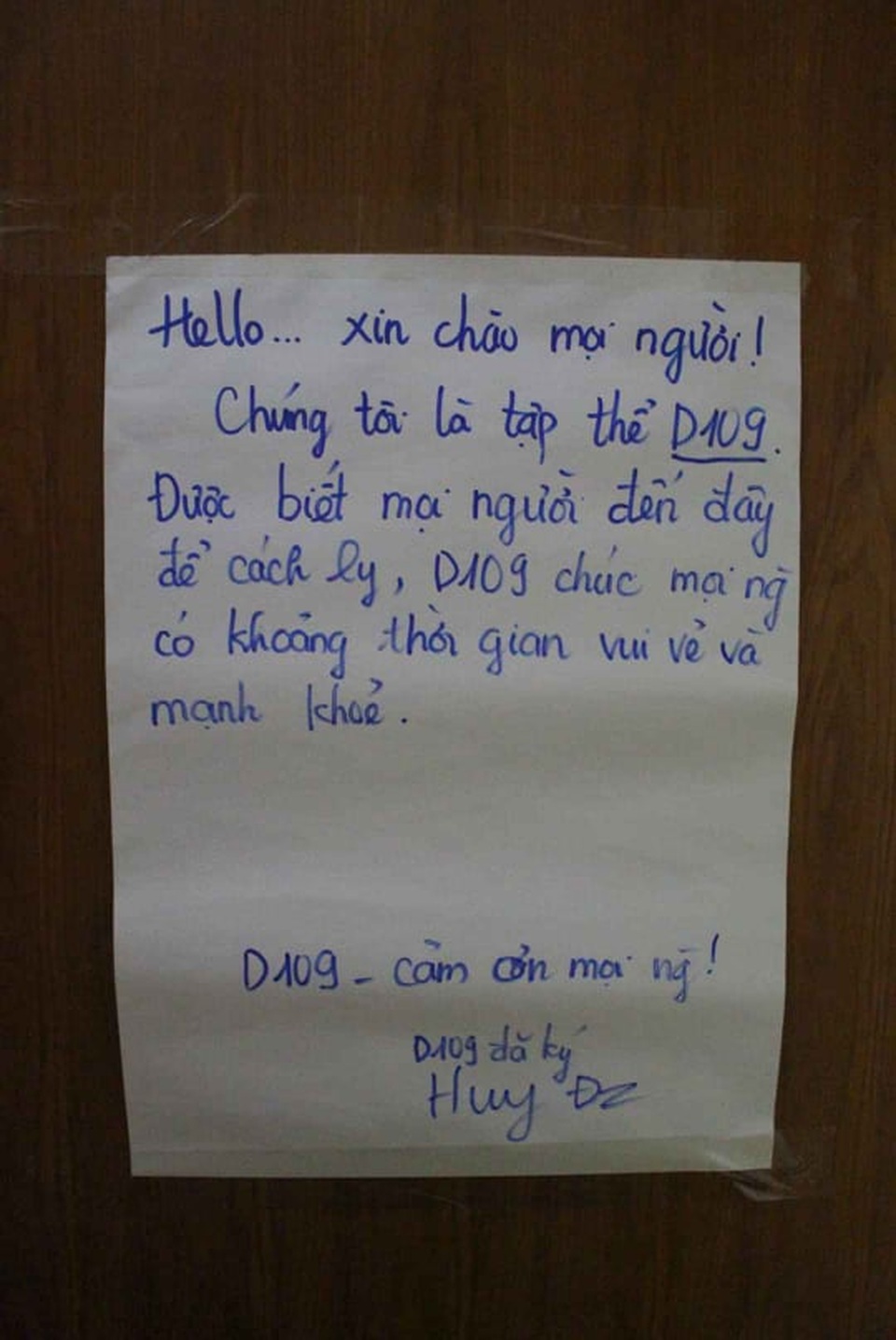 Lá thư đầy ắp tình người của sinh viên nhường ký túc xá gửi người cách ly - 5 Lá thư đầy ắp tình người của sinh viên nhường ký túc xá gửi người cách ly - 5