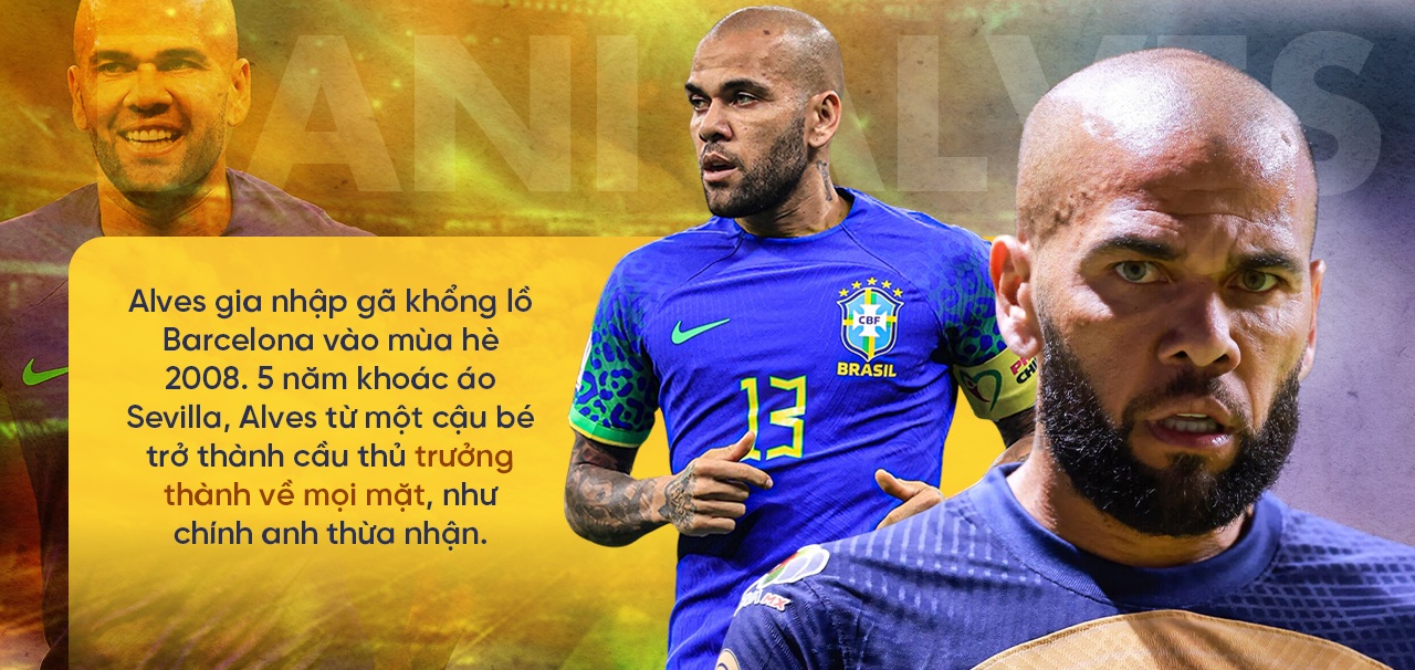 Dani Alves: Tài năng sân cỏ, sự nghiệp lừng lẫy và bi kịch cầu thủ Brazil - 10 Dani Alves: Tài năng sân cỏ, sự nghiệp lừng lẫy và bi kịch cầu thủ Brazil - 10