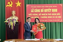 Phó Giám đốc Sở xin thôi việc ngay tại buổi công bố quyết định bổ nhiệm