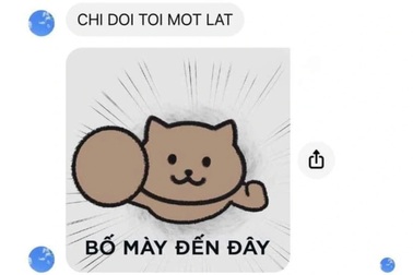 Dân mạng cười bò trước đoạn chat của con gái với "bố là trụ cột"