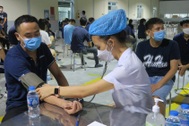 Tiêm vaccine liều bổ sung và nhắc lại cho công nhân khu công nghiệp