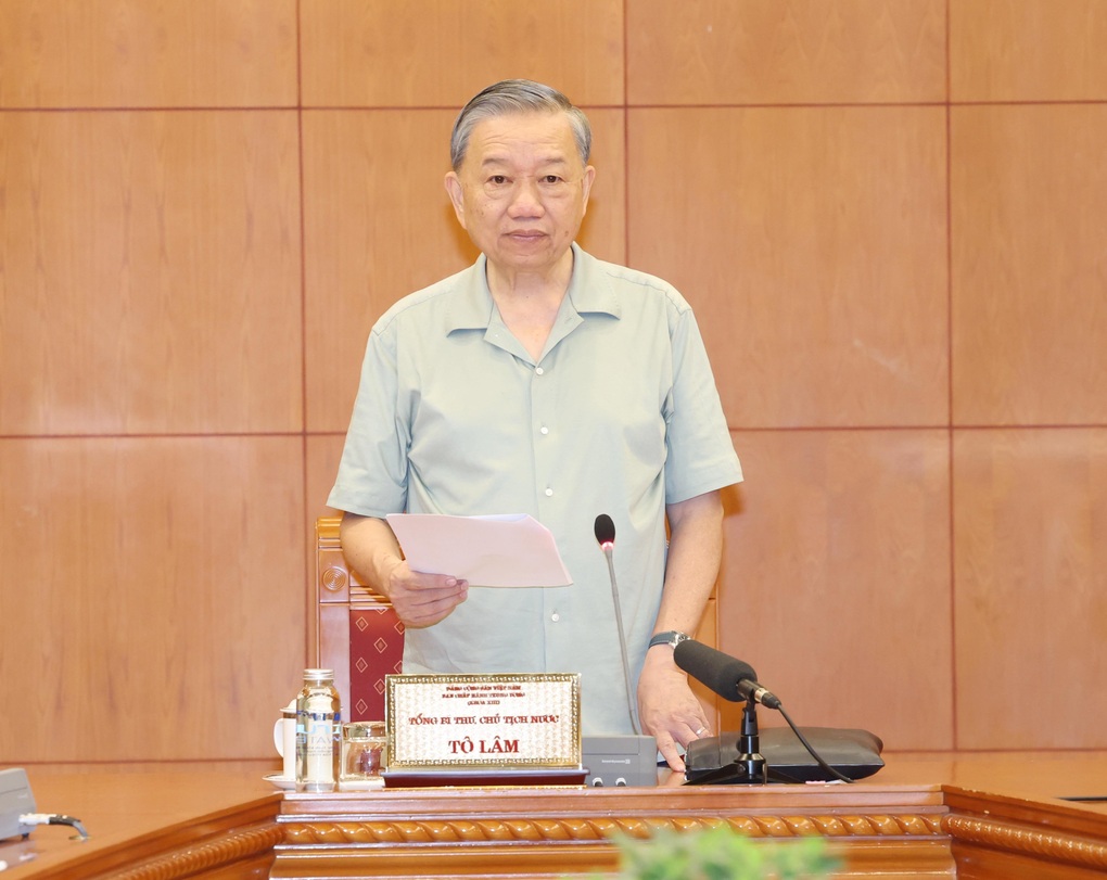 Tổng Bí thư, Chủ tịch nước Tô Lâm chủ trì họp Phiên thứ hai Tiểu ban Nhân sự Đại hội XIV của Đảng - 4 Tổng Bí thư, Chủ tịch nước Tô Lâm chủ trì họp Phiên thứ hai Tiểu ban Nhân sự Đại hội XIV của Đảng - 4