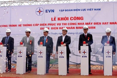 Khởi công hệ thống điện để khởi công nhà máy điện hạt nhân Ninh Thuận