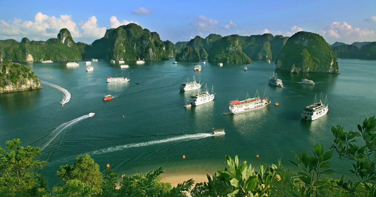 Một tàu du lịch bị xử phạt vì để khách dùng đồ nhựa một lần ở vịnh Hạ Long