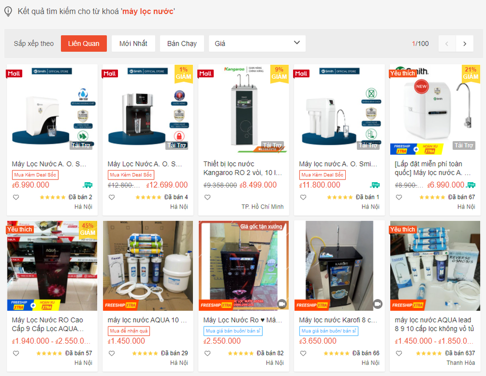 Thị trường máy lọc nước cao cấp sôi động dịp mua sắm cuối năm - 2 Thị trường máy lọc nước cao cấp sôi động dịp mua sắm cuối năm - 2