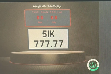 Biển ngũ quý 7 của TPHCM được "chốt" với giá 3,64 tỷ đồng