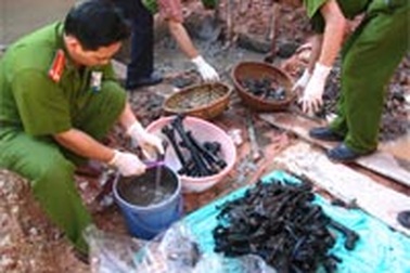 Phát hiện 37 bộ xương người trong một bể ngầm